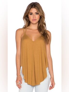 Free People Fantasy Jersey Triangle Top size XS